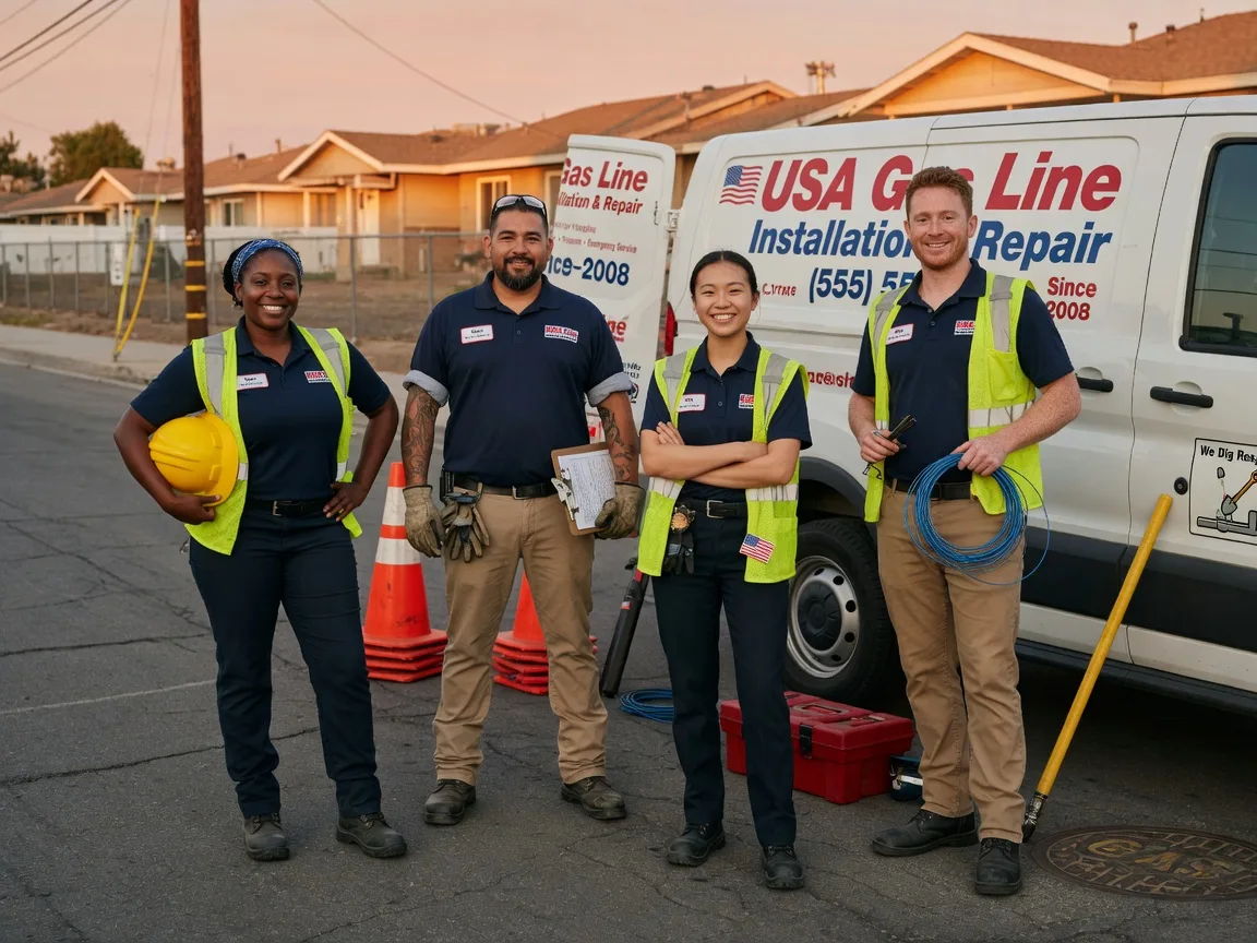 Gas Line Installation company in Braxton, MS